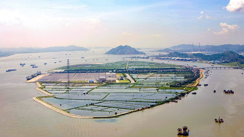 2009年7月21日,沙仔岛(蔡胜辉摄)