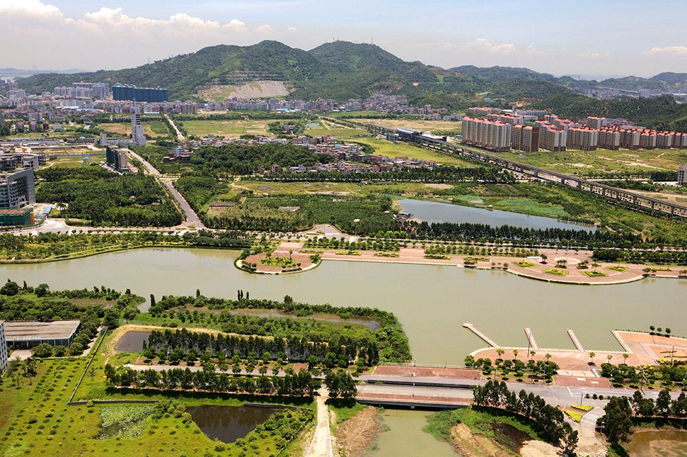 2009年7月,蕉门河中心区(蔡胜辉)