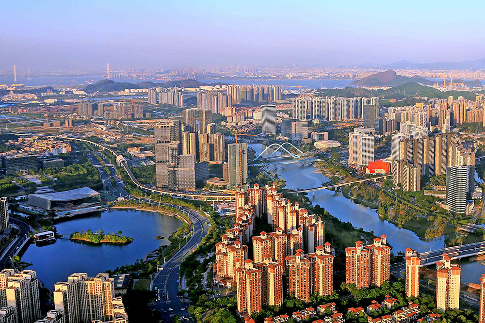 2019年10月,蕉门河中心区(刘远华)