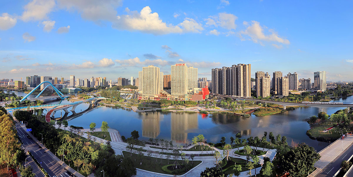 南沙蕉门河中心区(周智群摄)